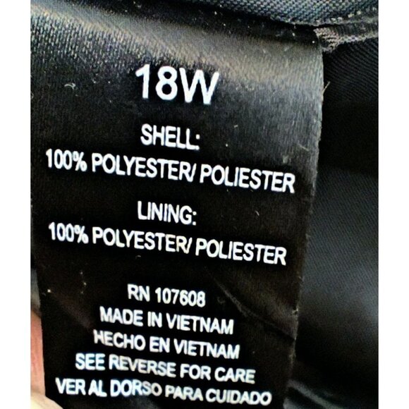 Isabella Suits Women Blazer Jacket Snike Print Belted Size 18W Brown Black - Picture 8 of 10